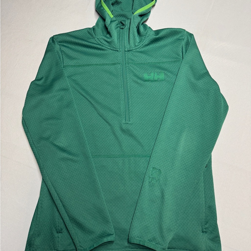 Men's Powdreamer Midlayer / Green Half-Zip Pullover Hoodie